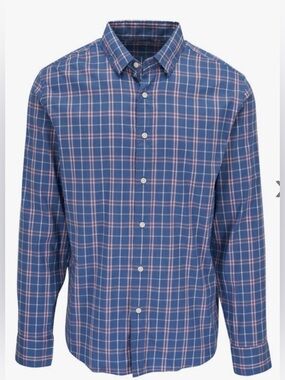 Faherty | Movement Shirt | Shore Point Plaid | XXL | Excellent Condition!!